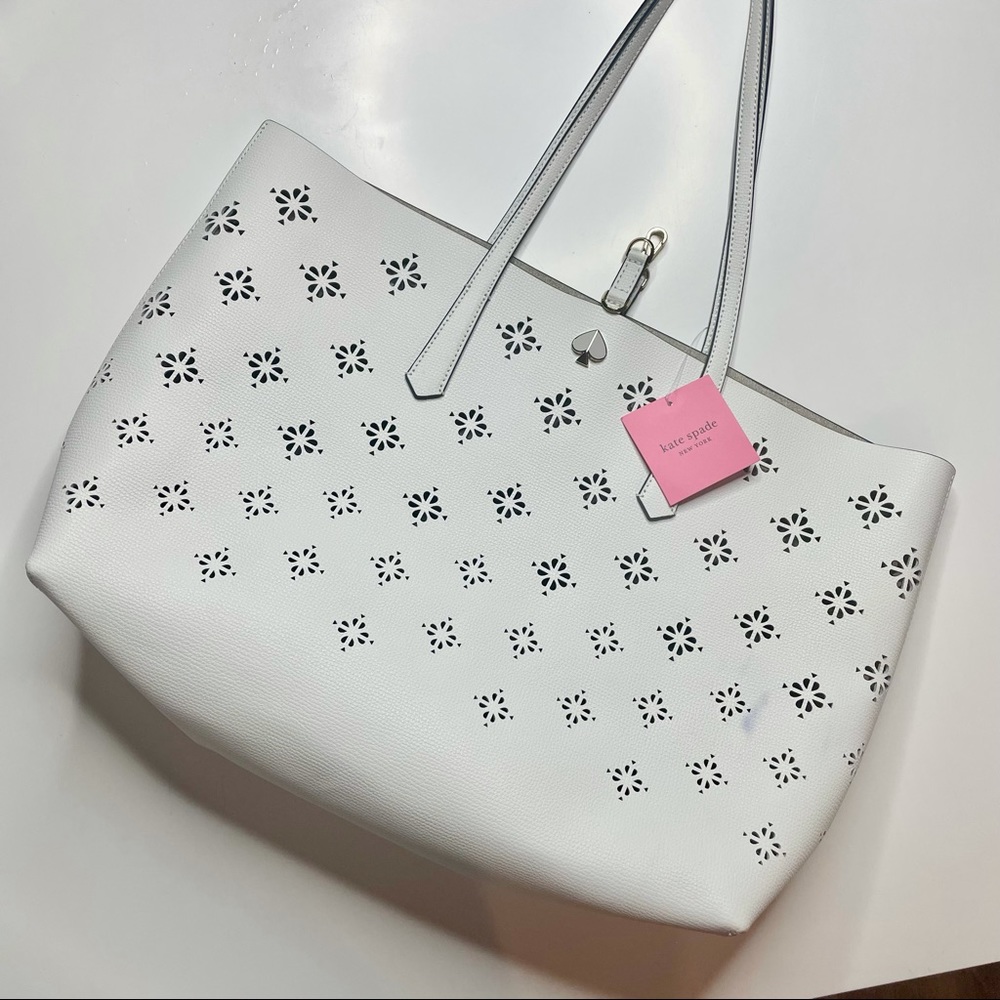 NWT Kate Spade Large White Tote
